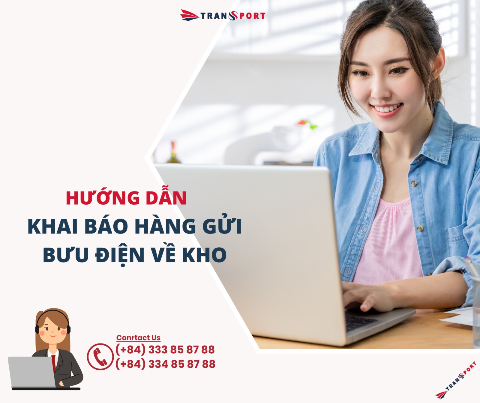 Khai báo hàng gửi bưu điện về kho